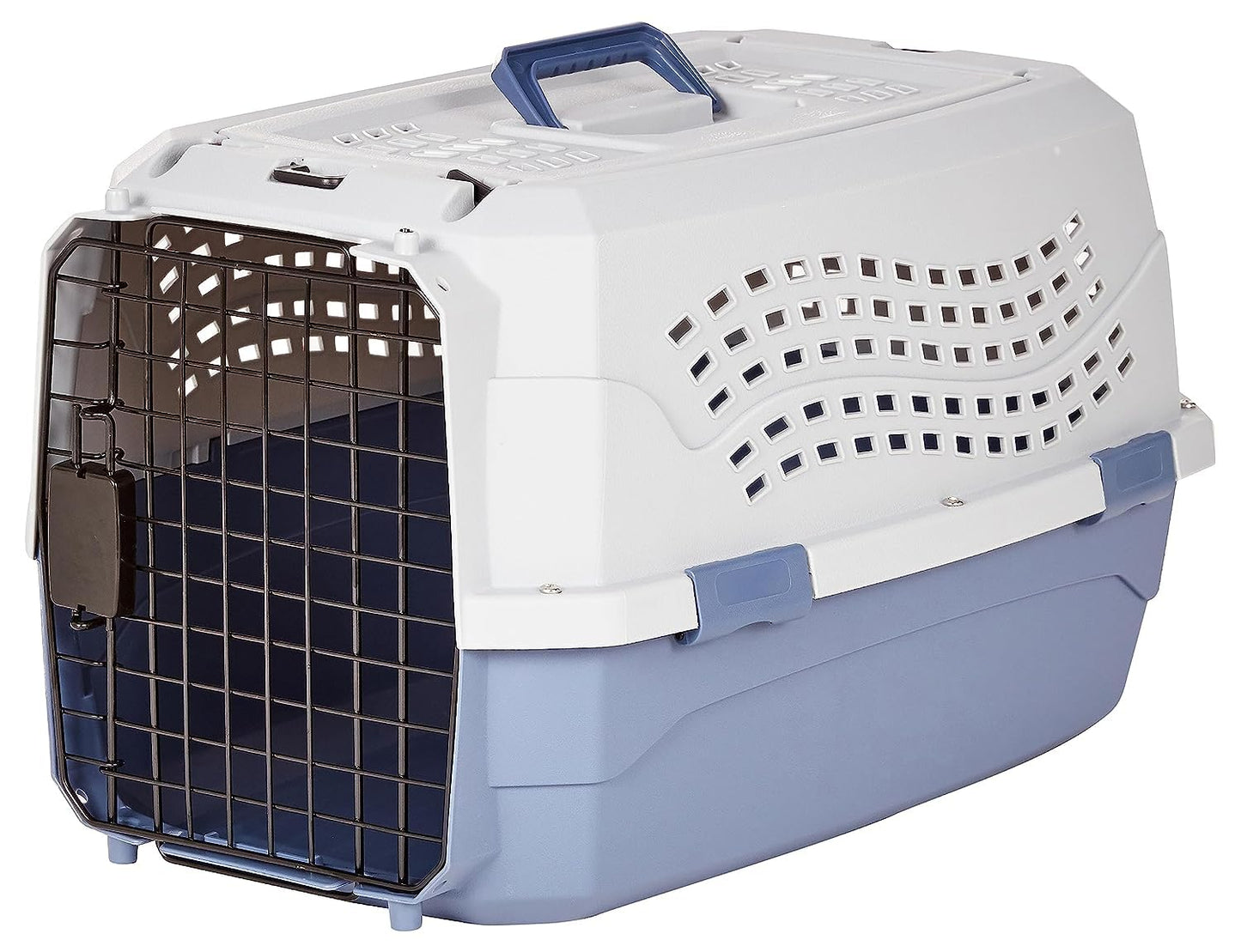 Amazon Basics Plastic Durable Buckle Dogs, Cats Animal Carrier