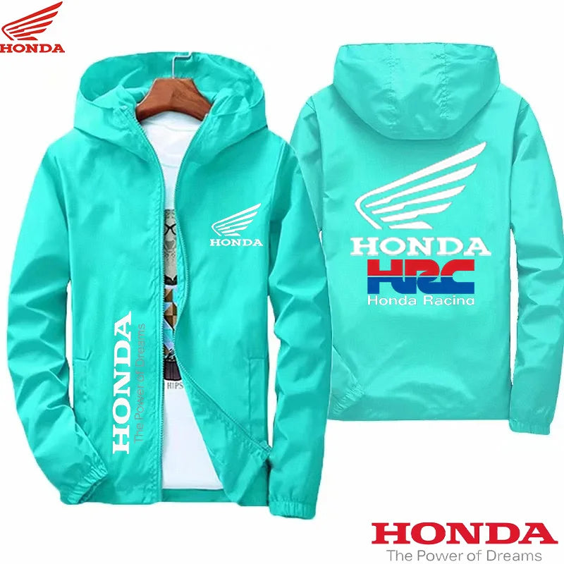 Honda spring outdoor sports casual windproof jacket, comfortable, modern, lightweight, suitable for fitness and sports