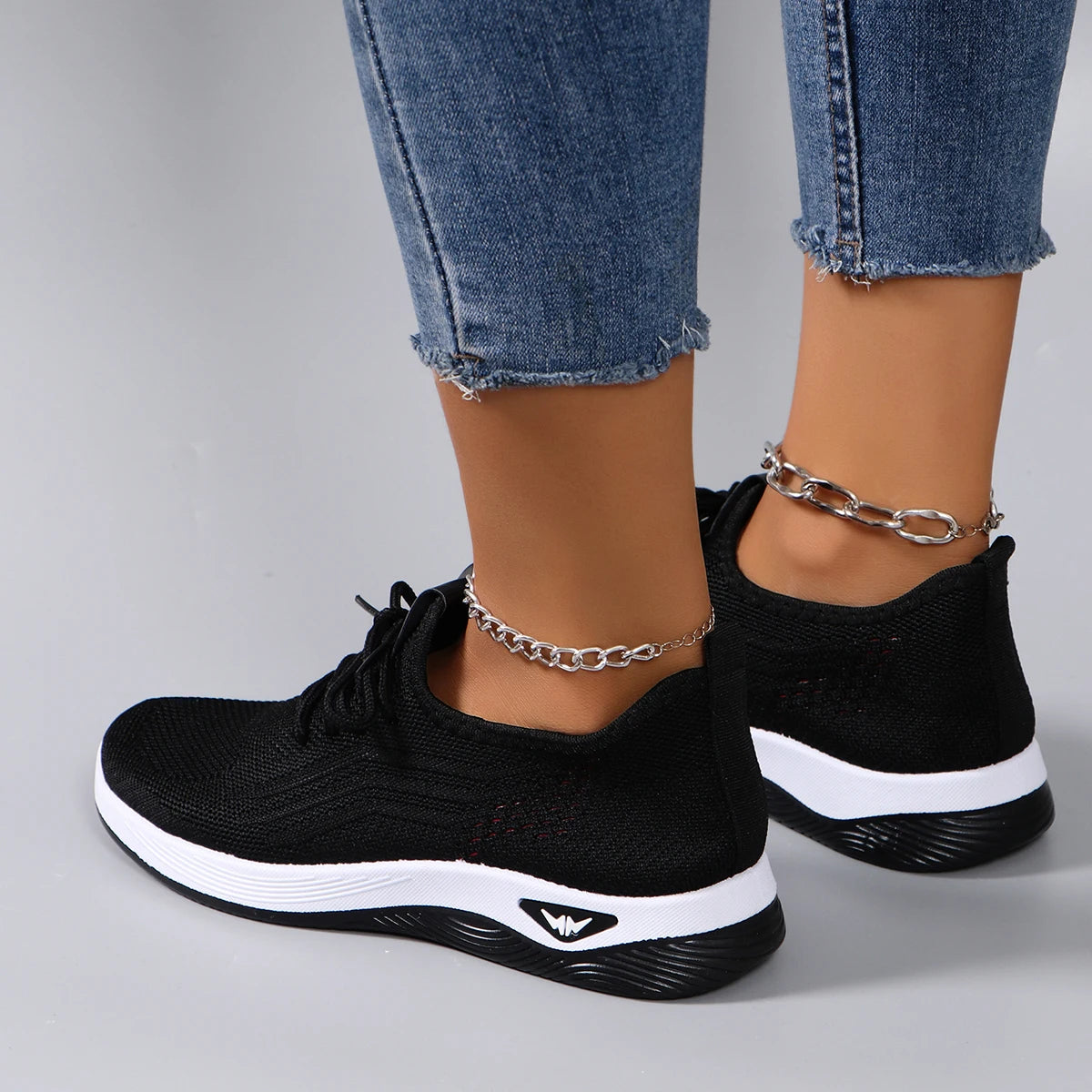 Women's summer breathable mesh flat shoes women's shoes casual sneakers shoes, clearance free shipping