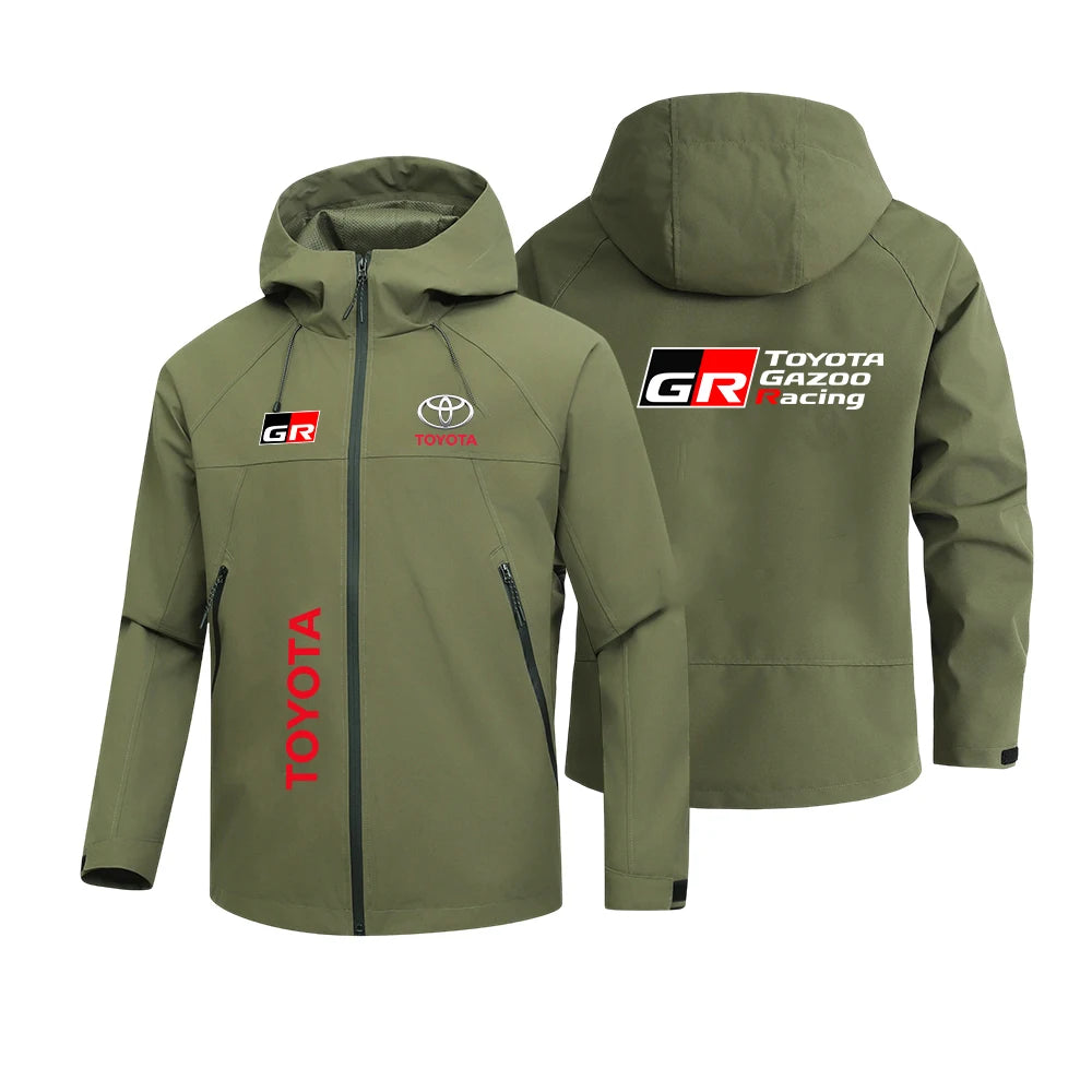 Summer Toyota Gazoo Racing Team Casual Sports Zipper Jacket for Men And Women Windproof Outdoor Racing Jacket