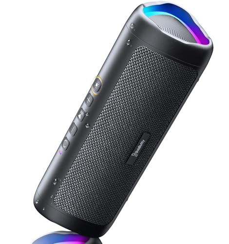 BolaButty Bluetooth Speaker, 20W HD Sound, Portable Wireless, IPX5 Waterproof, Up to 24H Playtime, TWS Pairing, for Home/Party/Outdoor/Camping/Beach Essentials, Electronic Gadgets, Birthday Gift