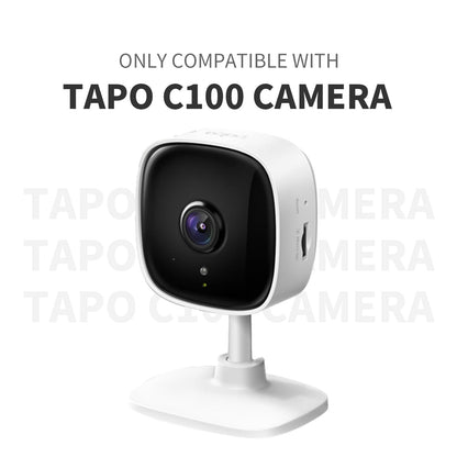 Adhesive Wall Mount Bracket for Tapo Camera C100 C110, Strong Adhesive Durable Camera Mount Stand, No Drill No Screws Easy to Install