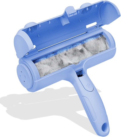 ACE2ACE Pet Hair Removal Tool, Reusable Lint Roller for Pet Hair, Self Clean Cat Hair Remover with Fur Bin, Dog Hair Remover for Couch, Furniture, Carpet, Sofa and Bedding