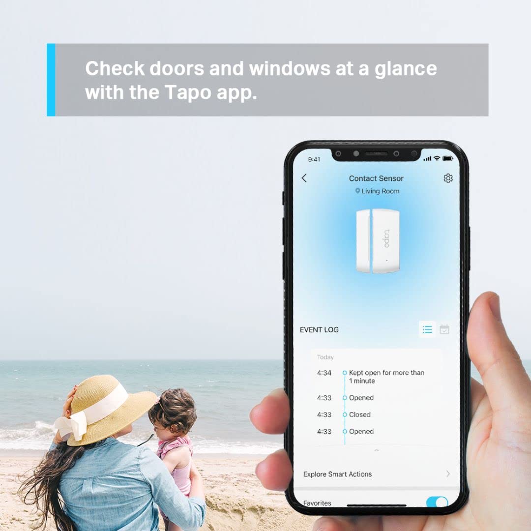 Tapo Door Sensor Mini, REQUIRES Tapo Hub