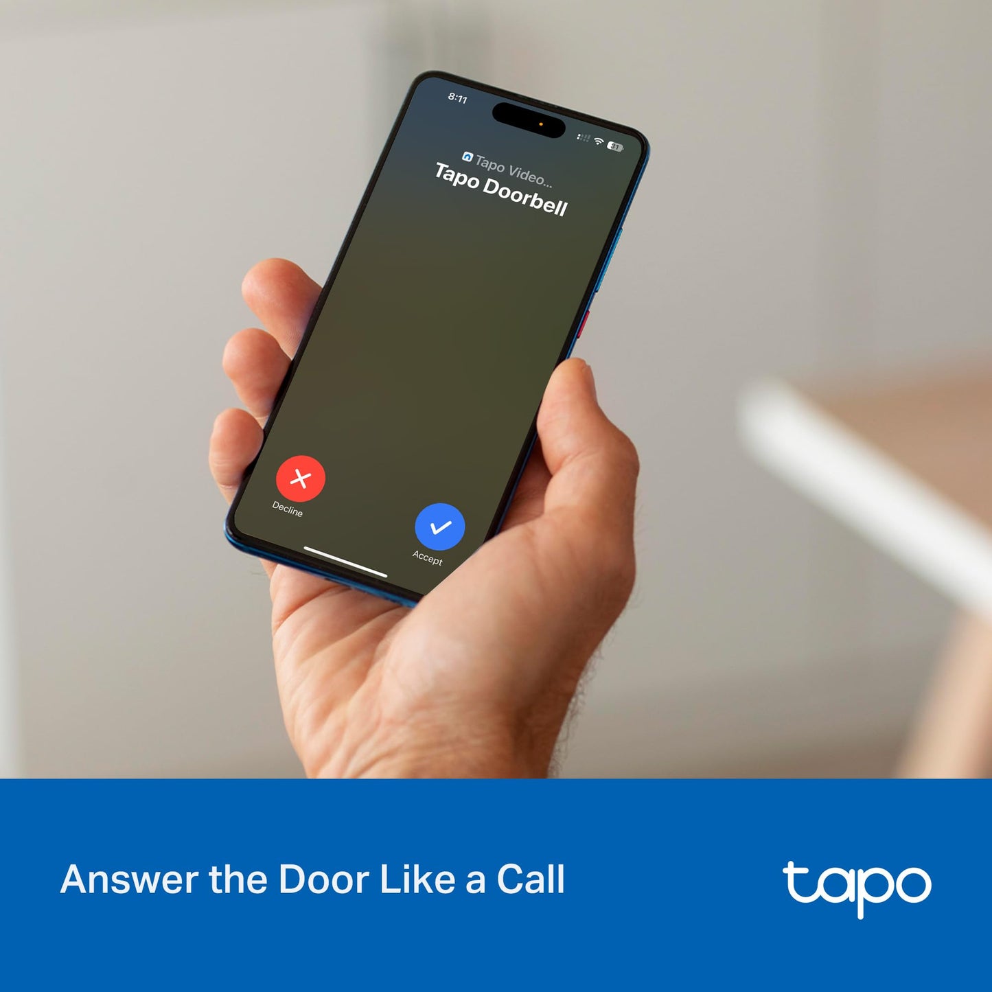 Tapo TP-Link Smart Video Doorbell Camera