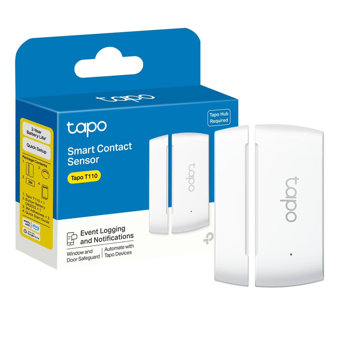 Tapo Door Sensor Mini, REQUIRES Tapo Hub