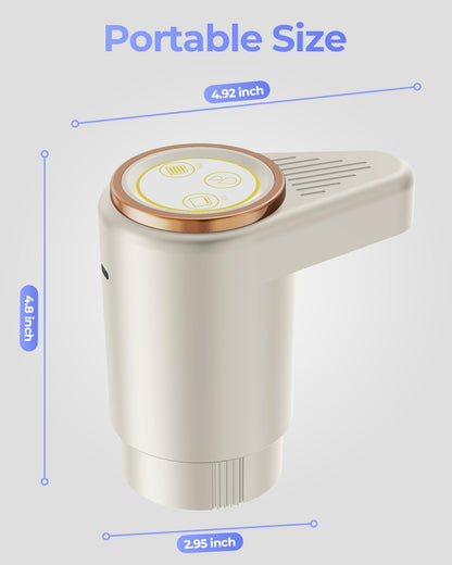 Water Bottle Pump, Portable Electric Water Dispenser Pump for 5 Gallon Bottles