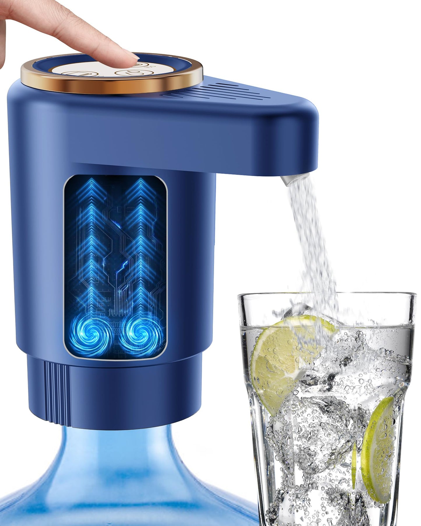 Water Bottle Pump, Portable Electric Water Dispenser Pump for 5 Gallon Bottles