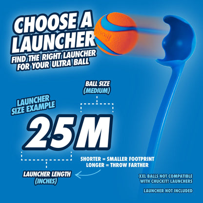 Chuckit! Ultra Dog Ball Toy & Launcher - Indoor Fetch Ball