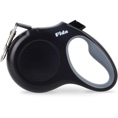 Fida Retractable Dog Leash, 16ft Heavy Duty Pet Walking Leash for X-Small/Small/Medium/Large Dog or Cat up to 110 lbs, Tangle Free. One-Hand Brake