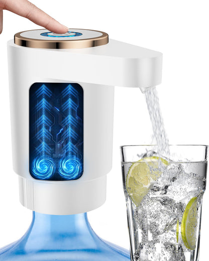 Water Bottle Pump, Portable Electric Water Dispenser Pump for 5 Gallon Bottles