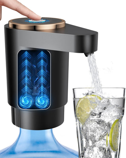 Water Bottle Pump, Portable Electric Water Dispenser Pump for 5 Gallon Bottles