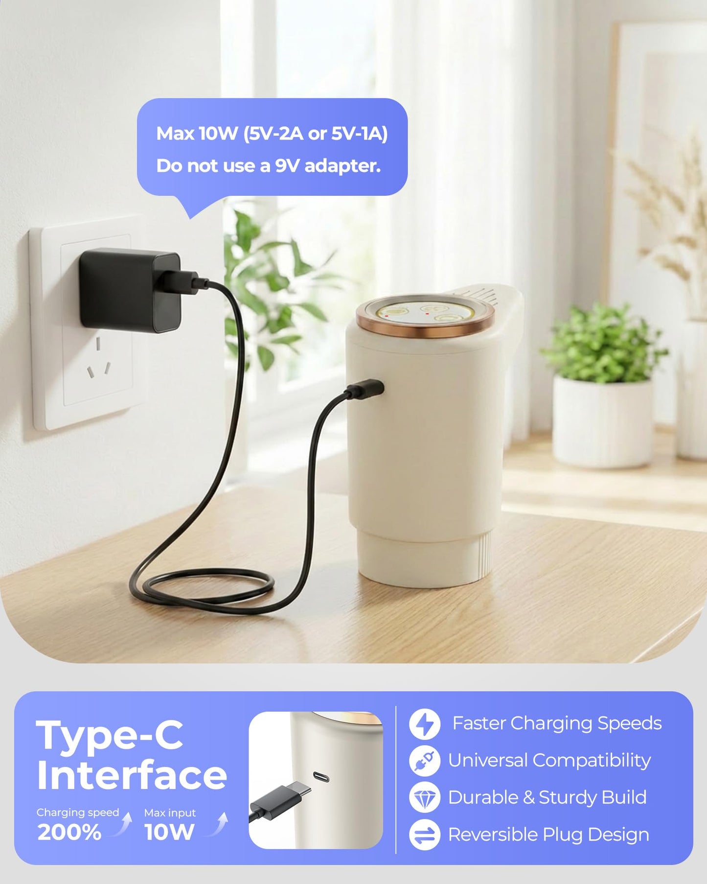 Water Bottle Pump, Portable Electric Water Dispenser Pump for 5 Gallon Bottles