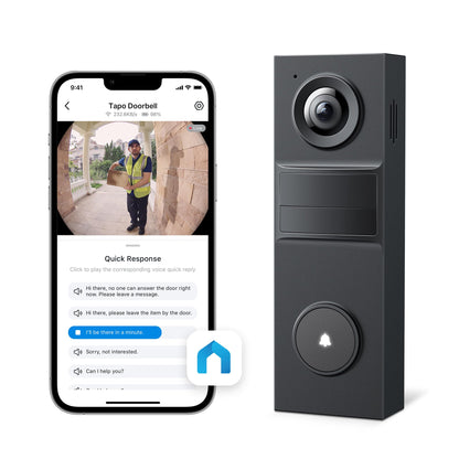 Tapo TP-Link Smart Video Doorbell Camera