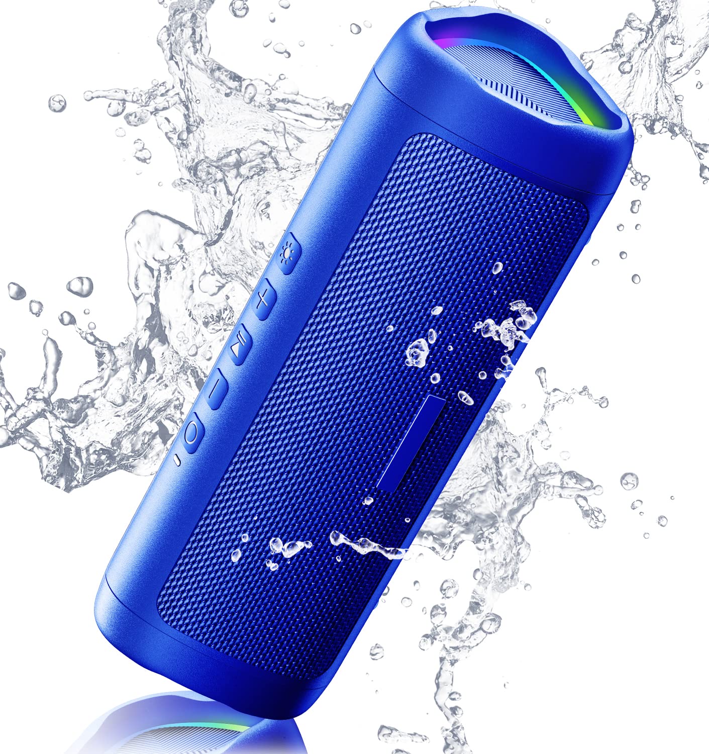 BolaButty Bluetooth Speaker, 20W HD Sound, Portable Wireless, IPX5 Waterproof, Up to 24H Playtime, TWS Pairing, for Home/Party/Outdoor/Camping/Beach Essentials, Electronic Gadgets, Birthday Gift