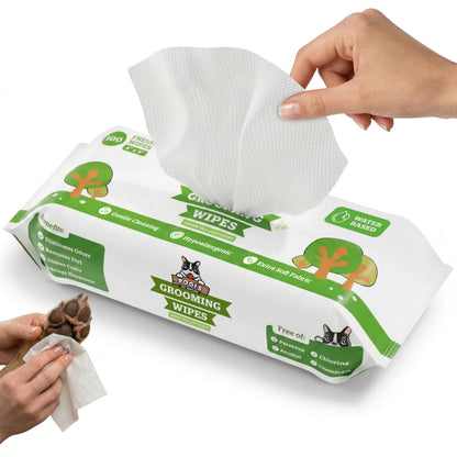 Pogi’s Dog Wipes – Hypoallergenic Pet Wipes for Paws, Body & Butt – Cleaning & Hydrating