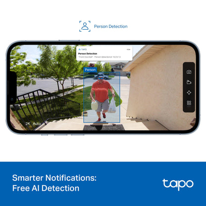 Tapo TP-Link Smart Video Doorbell Camera
