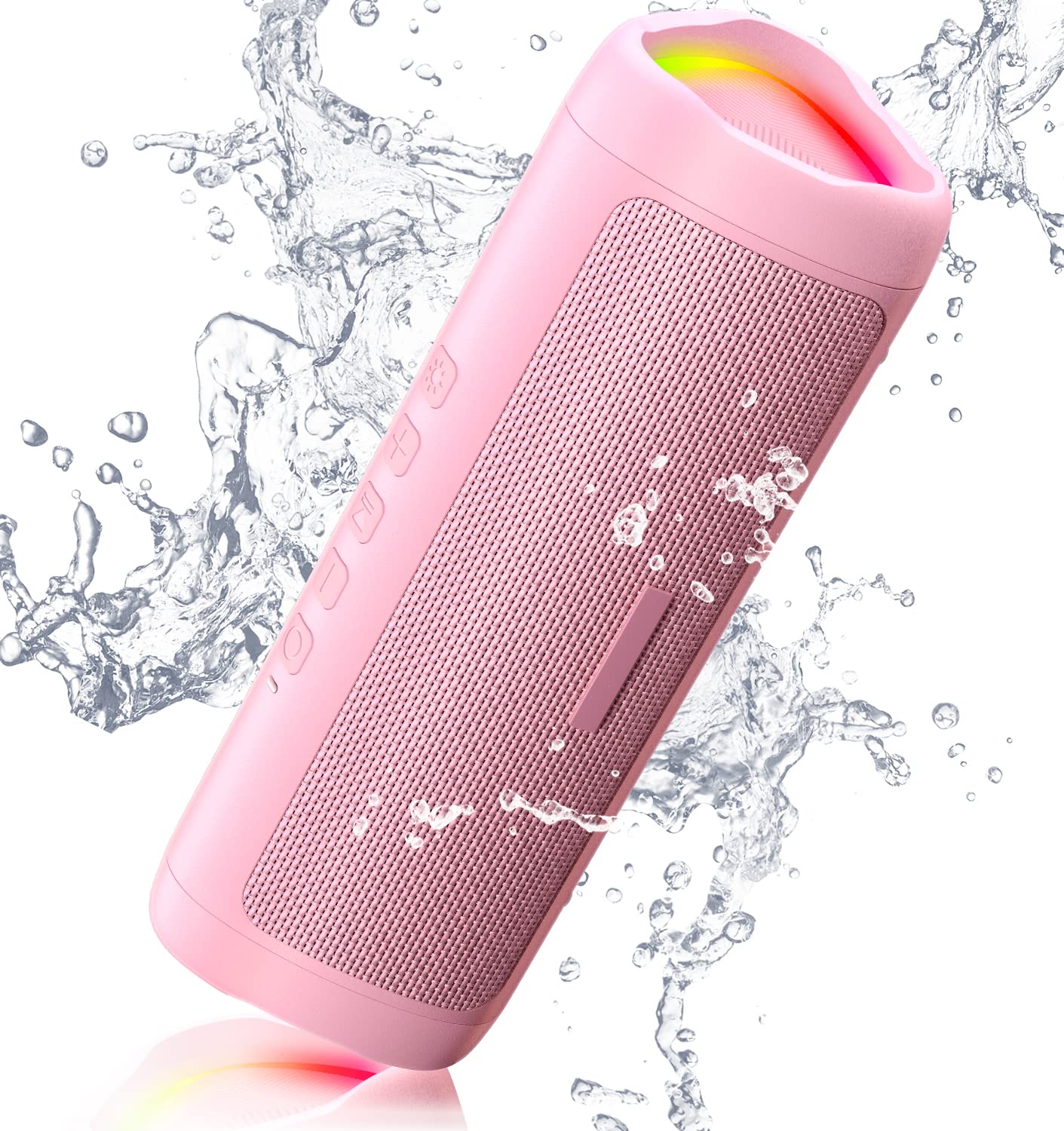 BolaButty Bluetooth Speaker, 20W HD Sound, Portable Wireless, IPX5 Waterproof, Up to 24H Playtime, TWS Pairing, for Home/Party/Outdoor/Camping/Beach Essentials, Electronic Gadgets, Birthday Gift