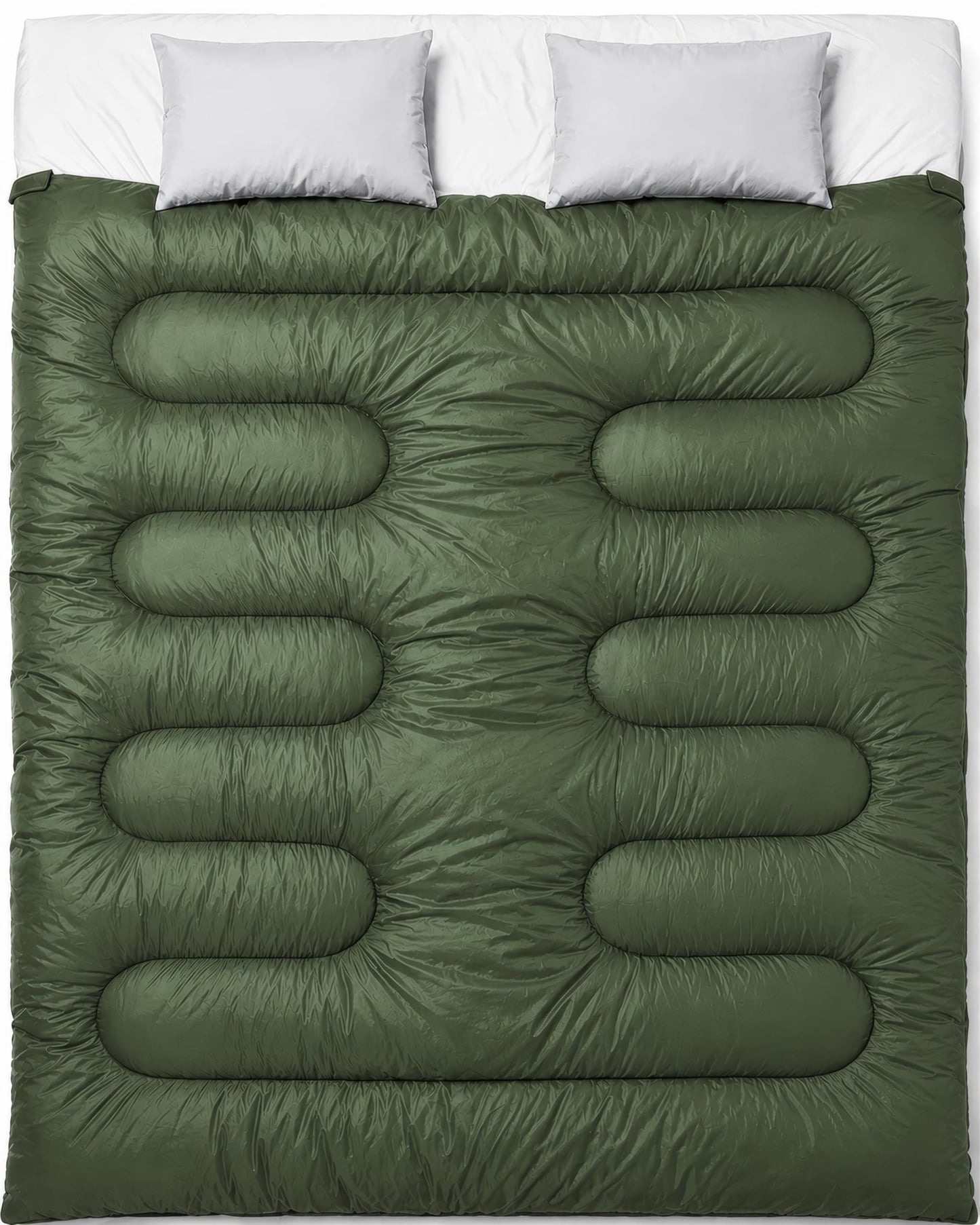 MalloMe Sleeping Bags for Adults Cold Weather & Warm - Backpacking Camping Sleeping Bag for Kids, Girls, Boys - Lightweight Camping Essentials Gear Accessories Hiking Sleep Must Haves Single & Double