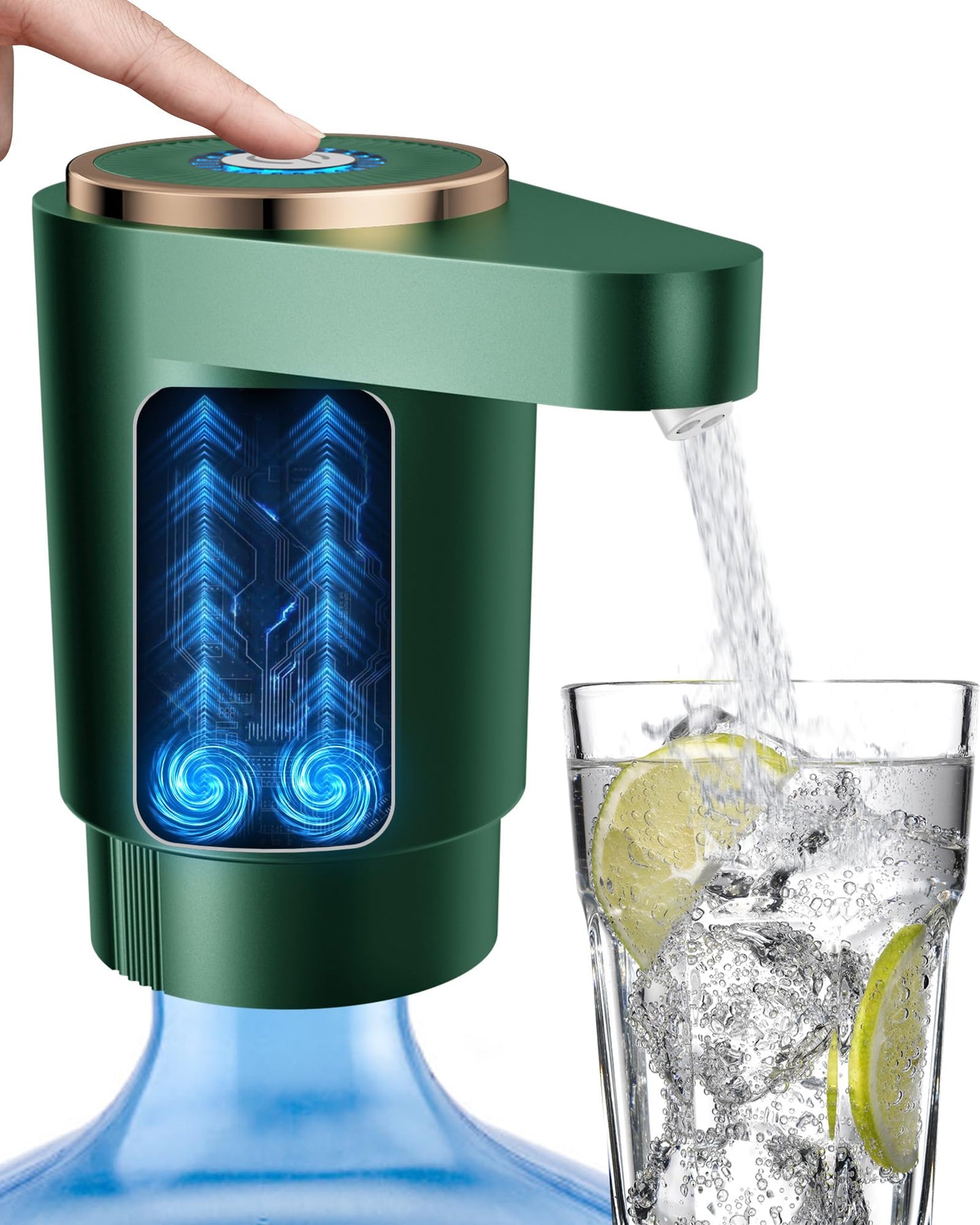 Water Bottle Pump, Portable Electric Water Dispenser Pump for 5 Gallon Bottles
