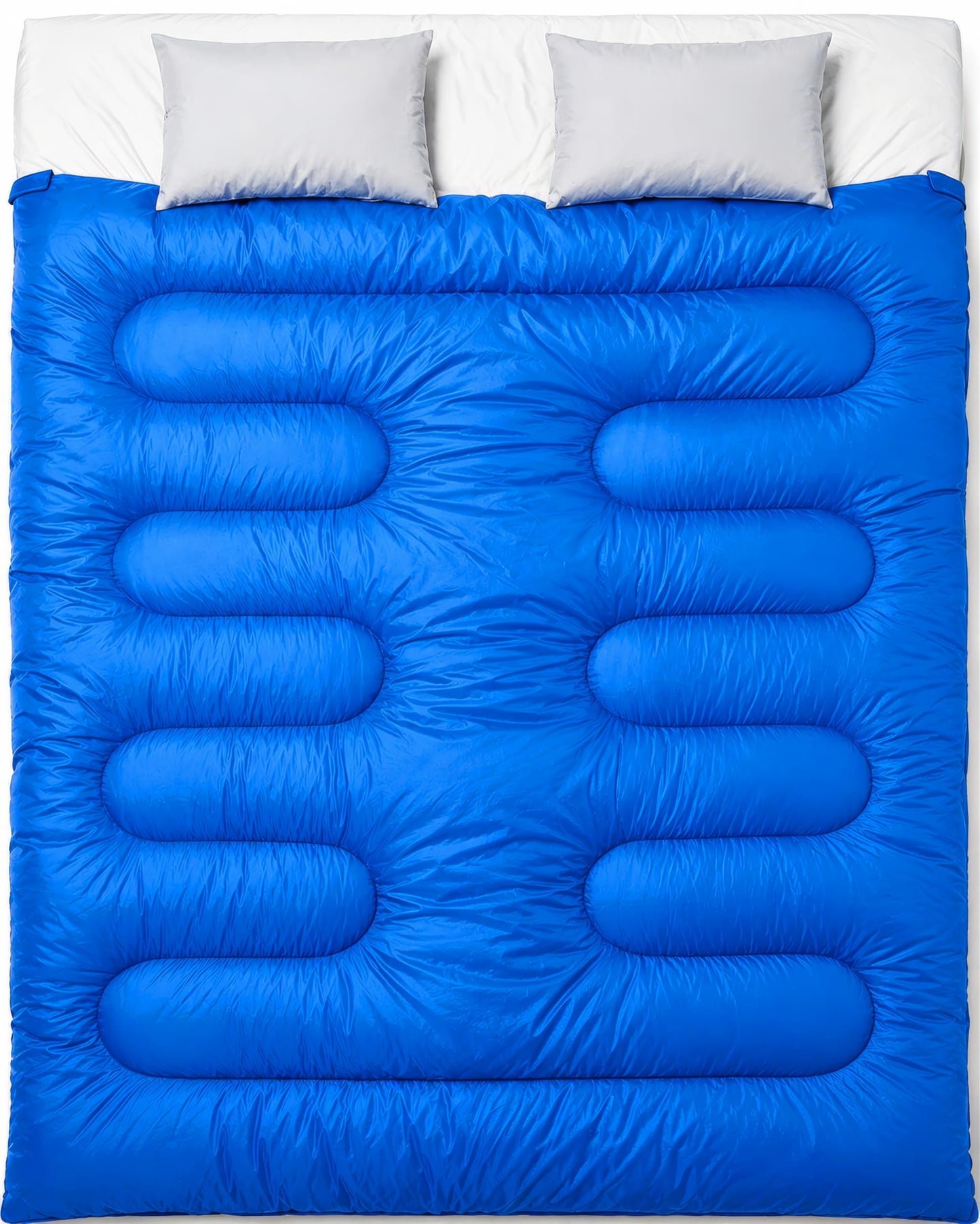 MalloMe Sleeping Bags for Adults Cold Weather & Warm - Backpacking Camping Sleeping Bag for Kids, Girls, Boys - Lightweight Camping Essentials Gear Accessories Hiking Sleep Must Haves Single & Double