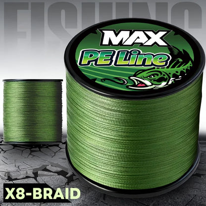 2026 Original DAIWA-J Braided Expedition X8 300M 8 strands Fishing Line PE Super Line Sea Fishing wire Three colors Pesca