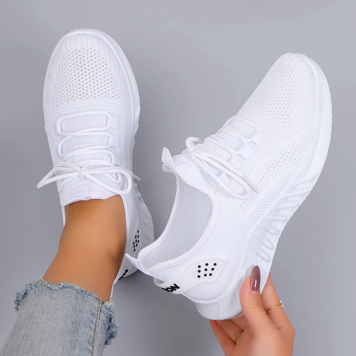 Women's summer breathable mesh flat shoes women's shoes casual sneakers shoes, clearance free shipping