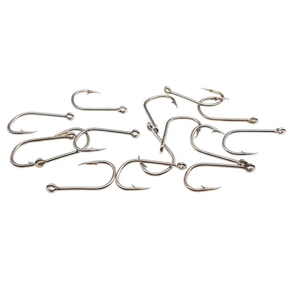 100PCS Fishing Worm Hooks Set Worm Catfish Hooks Kit Equipment Supplies Suitable for Shellfish Squid Crucian Carp