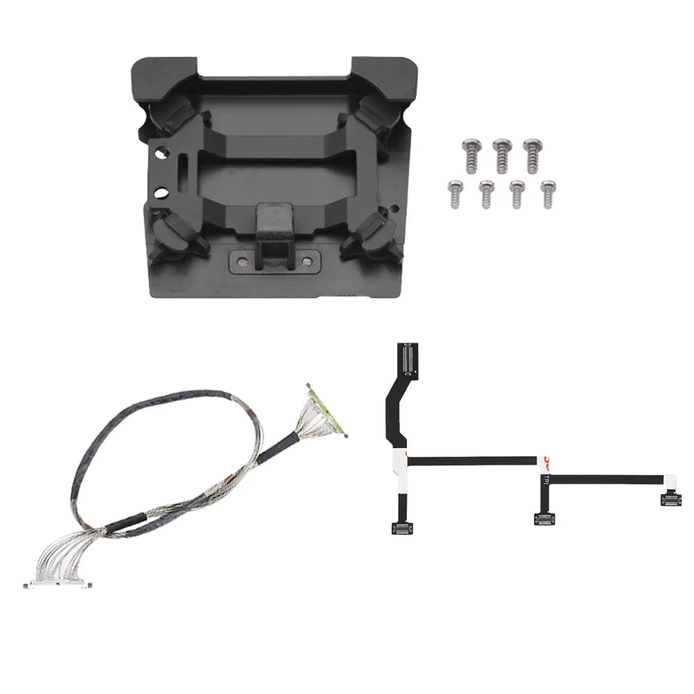 Gimbalreparationsdelar för DJI Mavic Pro & Platinum – Signalkabel, flattkabel & dämparbräda