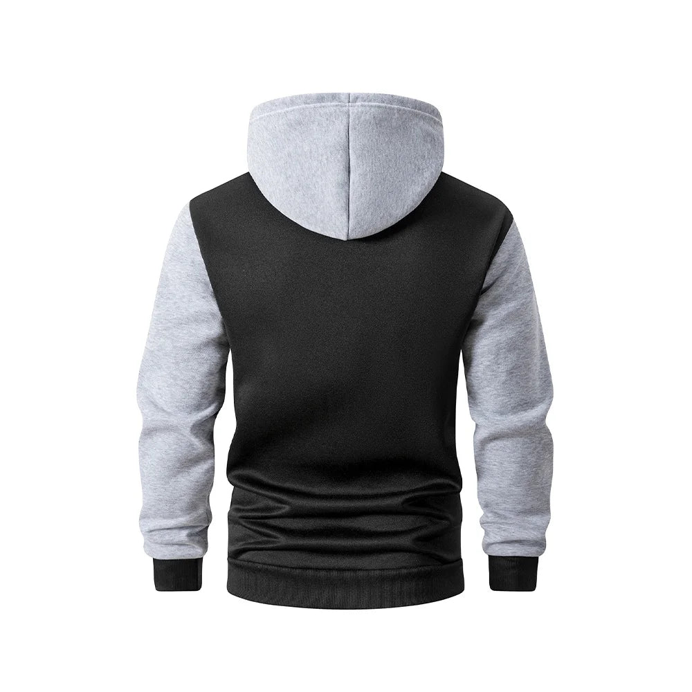 Autumn Men's Hoodies Jackets Long Sleeve Sweatshirt Oversized Hoodie Zip Up Jackets Male Hoodies Casual Jacket Sportswear