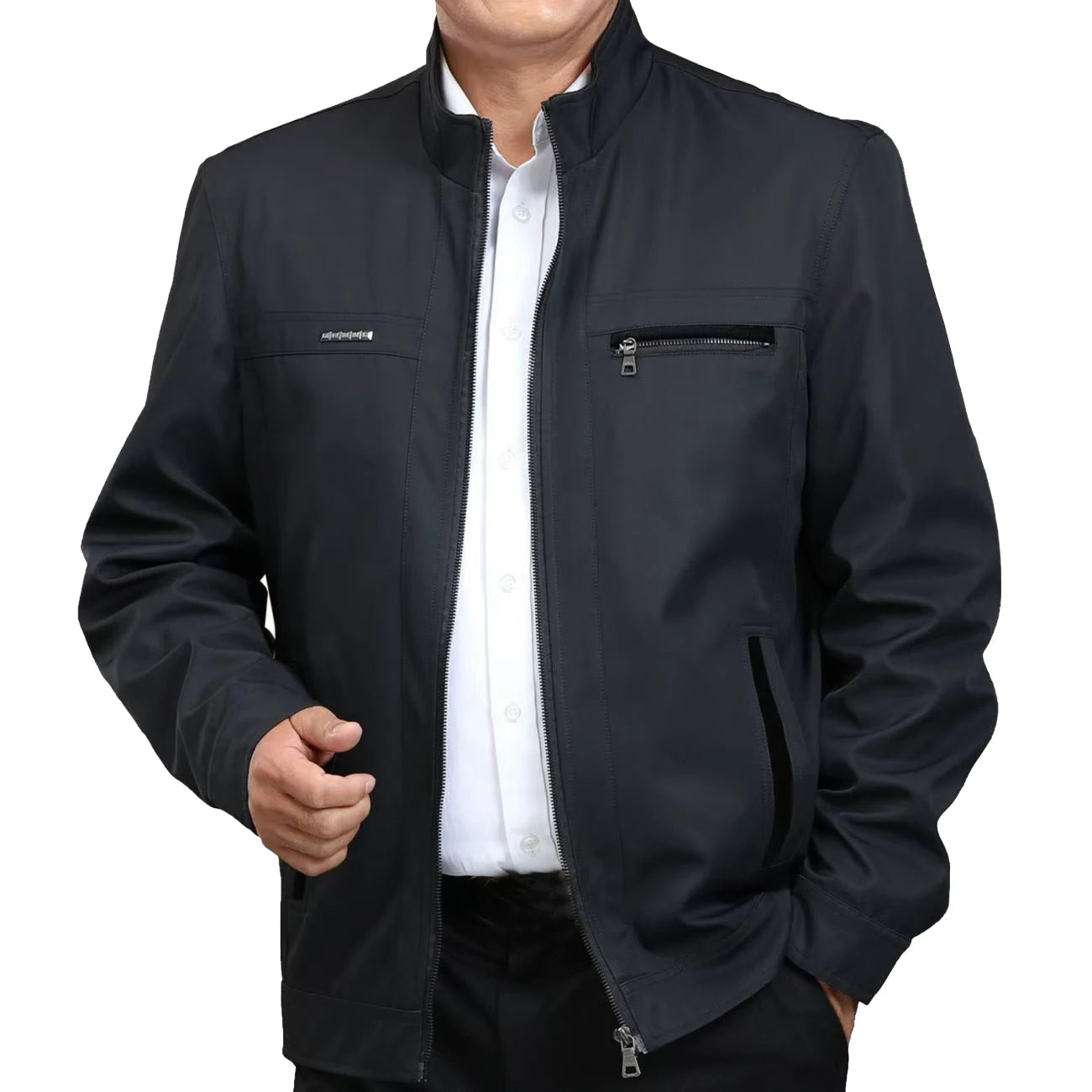 M-XXXL Newest Quality Men's Jacket Coat Men Luxury Thin Jacket Men Business Office Dress Work Coats Male Outerwear Spring Autumn