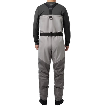 BASSDASH Fishing Wader Lightweight Stocking Foot FW08 Men’s Breathable Waders Waterproof Fly Fishing Chest