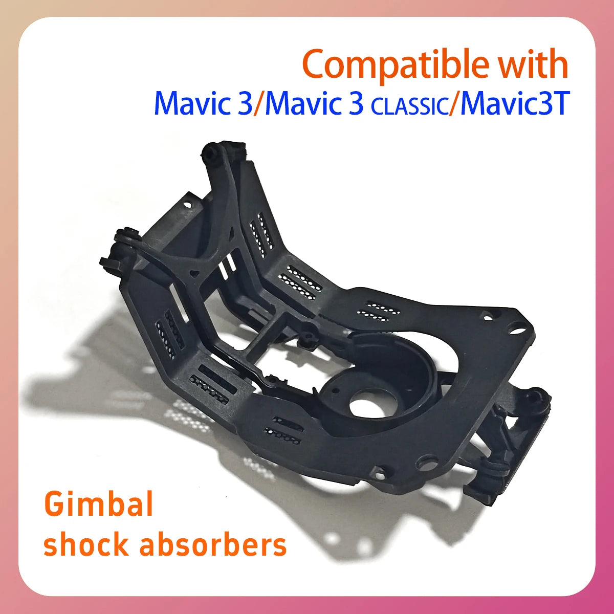 Gimbaldämpare för DJI Mavic 3 / Mavic 3 Classic / Mavic 3T – Övre & undre fäste