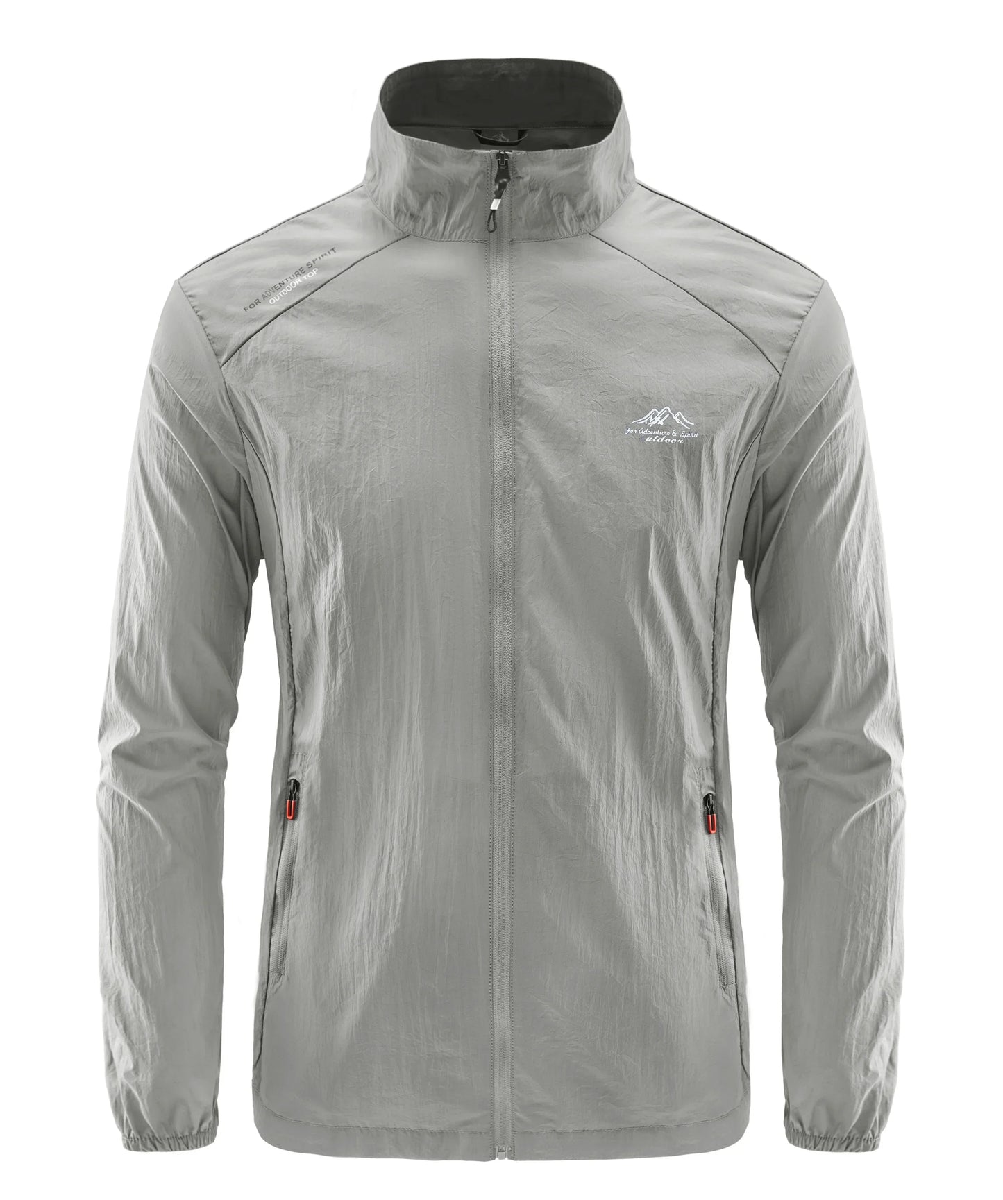 Summer Men's Sun Protection Casual Breathable Sports Windproof Water Resistant Ultrathin Jacket Outdoor Fishing Skin Clothing