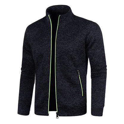 New Mens Hoodies Sweatshirts Zipper Cardigan Jacket Men Sports Autumn Long Sleeved Sweatshirt For Male