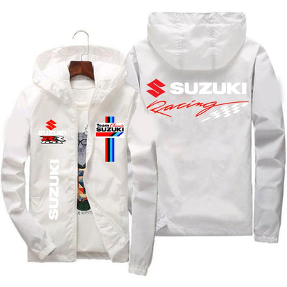 2026 Suzuki Men's Racing Jacket Windproof Casual Fashionable Sportswear Outdoor Spring Autumn Fashion