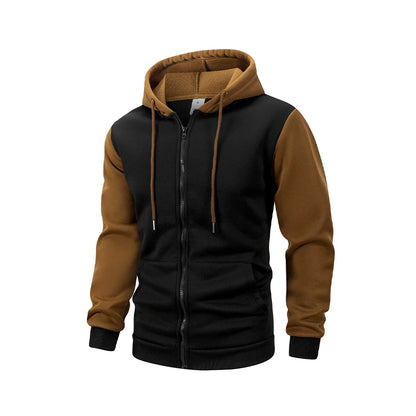 Autumn Men's Hoodies Jackets Long Sleeve Sweatshirt Oversized Hoodie Zip Up Jackets Male Hoodies Casual Jacket Sportswear