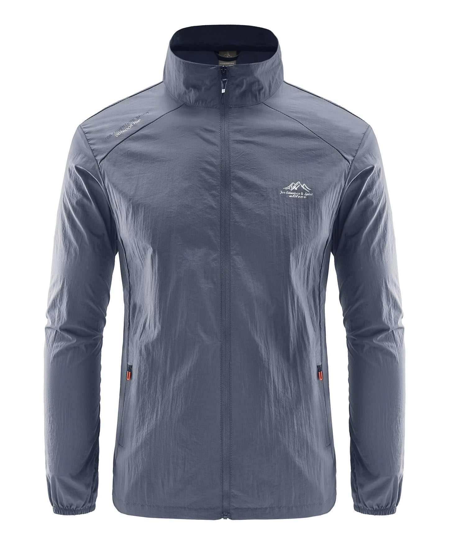 Summer Men's Sun Protection Casual Breathable Sports Windproof Water Resistant Ultrathin Jacket Outdoor Fishing Skin Clothing