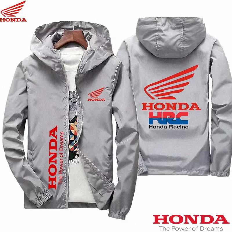 Honda spring outdoor sports casual windproof jacket, comfortable, modern, lightweight, suitable for fitness and sports