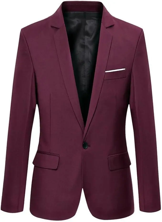 Men Formal Blazers Suit Jackets Stretch Fabric Office Ready Wedding Slim Fit Thin 2025 Men's Casual Sports High Quality