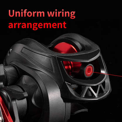 Rooblinos AC Fishing Reel Max Drag 8KG Gear Ratio 7.2:1 Metal Line Cup  Fishing Reel For Freshwater Saltwater baitcasting reel