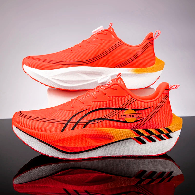 Running Shoes Professional Fitness Carbon Board Men's Sports Marathon Lightweight Women's Comfortable Non Slip Sports Shoes