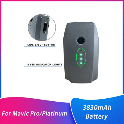 Ersättningsbatteri för DJI Mavic Pro & Mavic Pro Platinum – 3830mAh, 11,4V