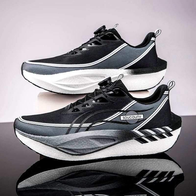 Running Shoes Professional Fitness Carbon Board Men's Sports Marathon Lightweight Women's Comfortable Non Slip Sports Shoes