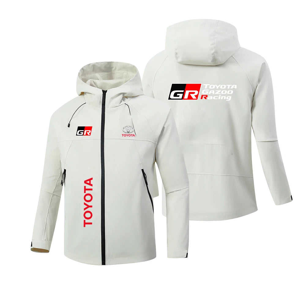 Summer Toyota Gazoo Racing Team Casual Sports Zipper Jacket for Men And Women Windproof Outdoor Racing Jacket