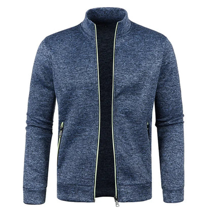 New Mens Hoodies Sweatshirts Zipper Cardigan Jacket Men Sports Autumn Long Sleeved Sweatshirt For Male