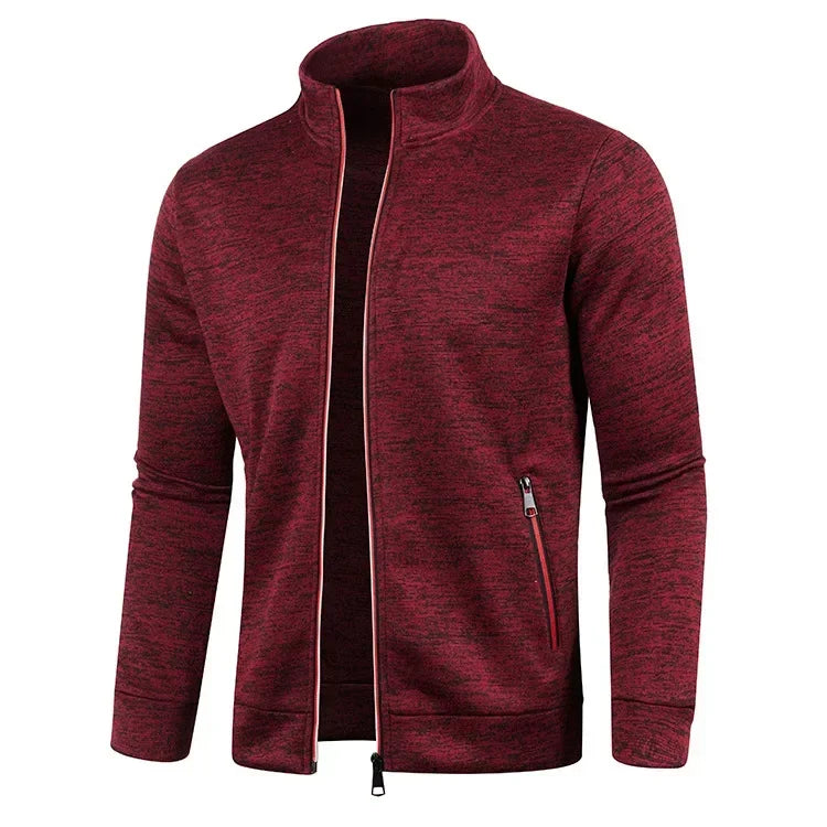 New Mens Hoodies Sweatshirts Zipper Cardigan Jacket Men Sports Autumn Long Sleeved Sweatshirt For Male
