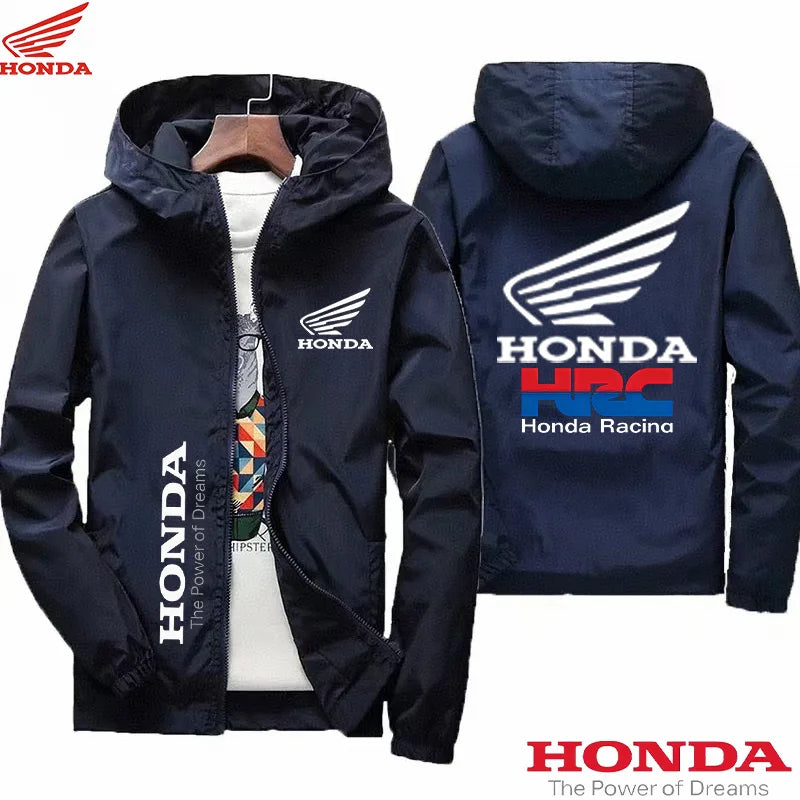 Honda spring outdoor sports casual windproof jacket, comfortable, modern, lightweight, suitable for fitness and sports