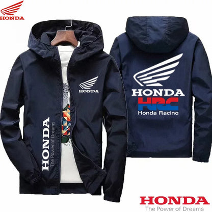 Honda spring outdoor sports casual windproof jacket, comfortable, modern, lightweight, suitable for fitness and sports