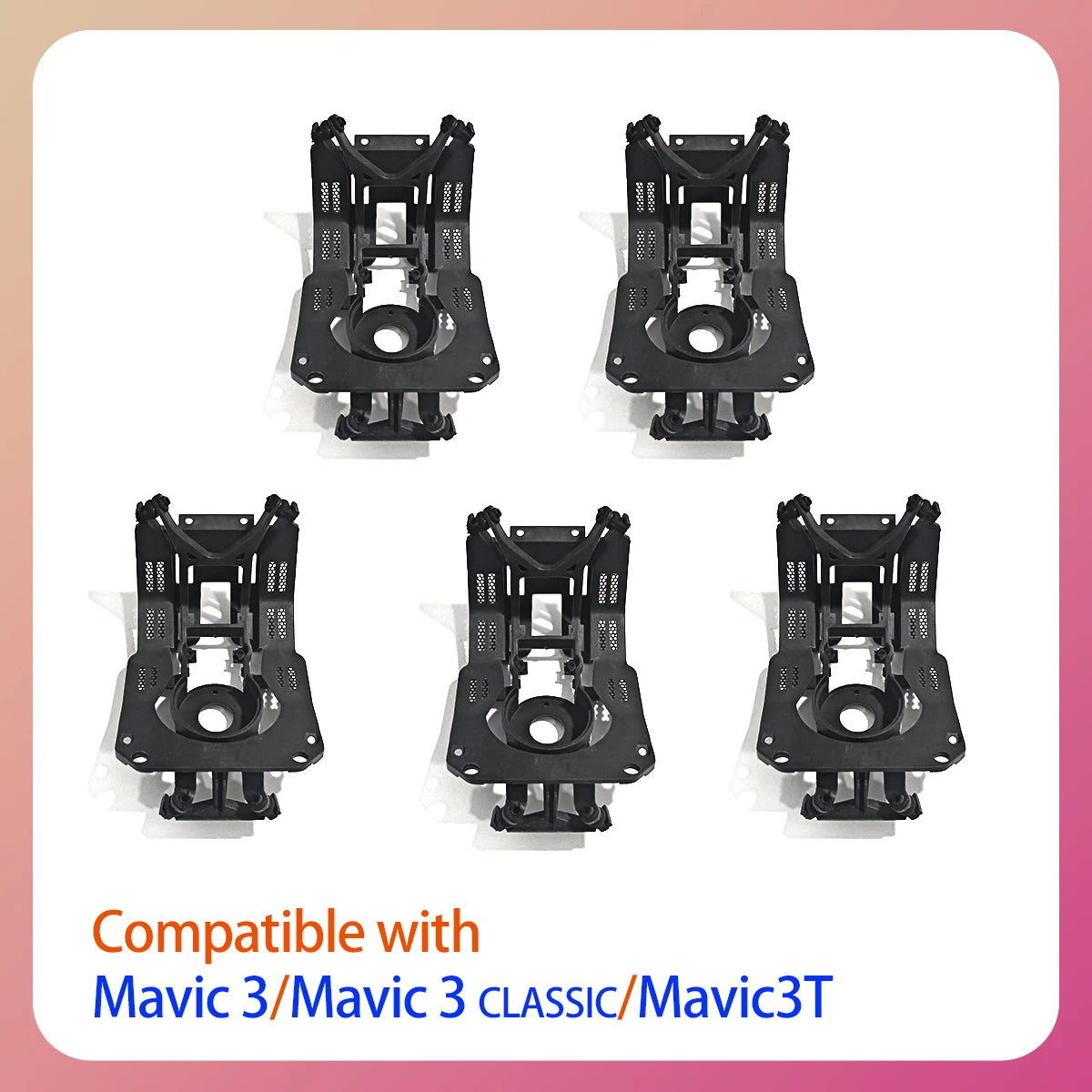 Gimbaldämpare för DJI Mavic 3 / Mavic 3 Classic / Mavic 3T – Övre & undre fäste